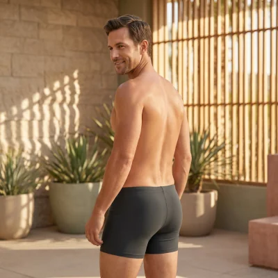 Male back laser hair removal results showing smooth, hair-free skin after treatment at Elite Laser Care in Scottsdale and Phoenix Arizona