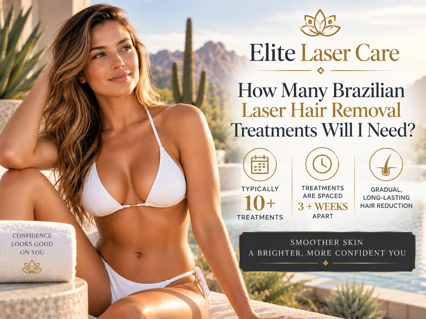 How many Brazilian laser hair removal treatments will I need? Elite Laser Care in Scottsdale and Phoenix