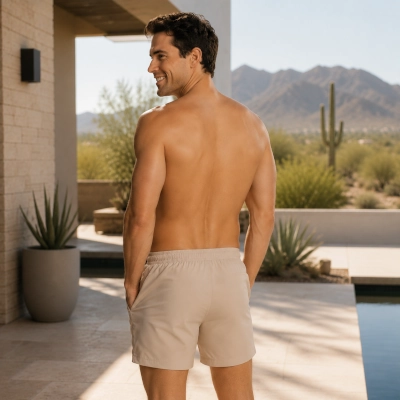 Healthy man with a smooth hair-free back demonstrating an ideal candidate for professional men's back laser hair removal at Elite Laser Care in Scottsdale and North Phoenix, Arizona.