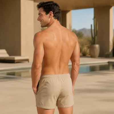 Man with a smooth hair-free back after professional men's back laser hair removal at Elite Laser Care serving North Scottsdale and North Phoenix, Arizon