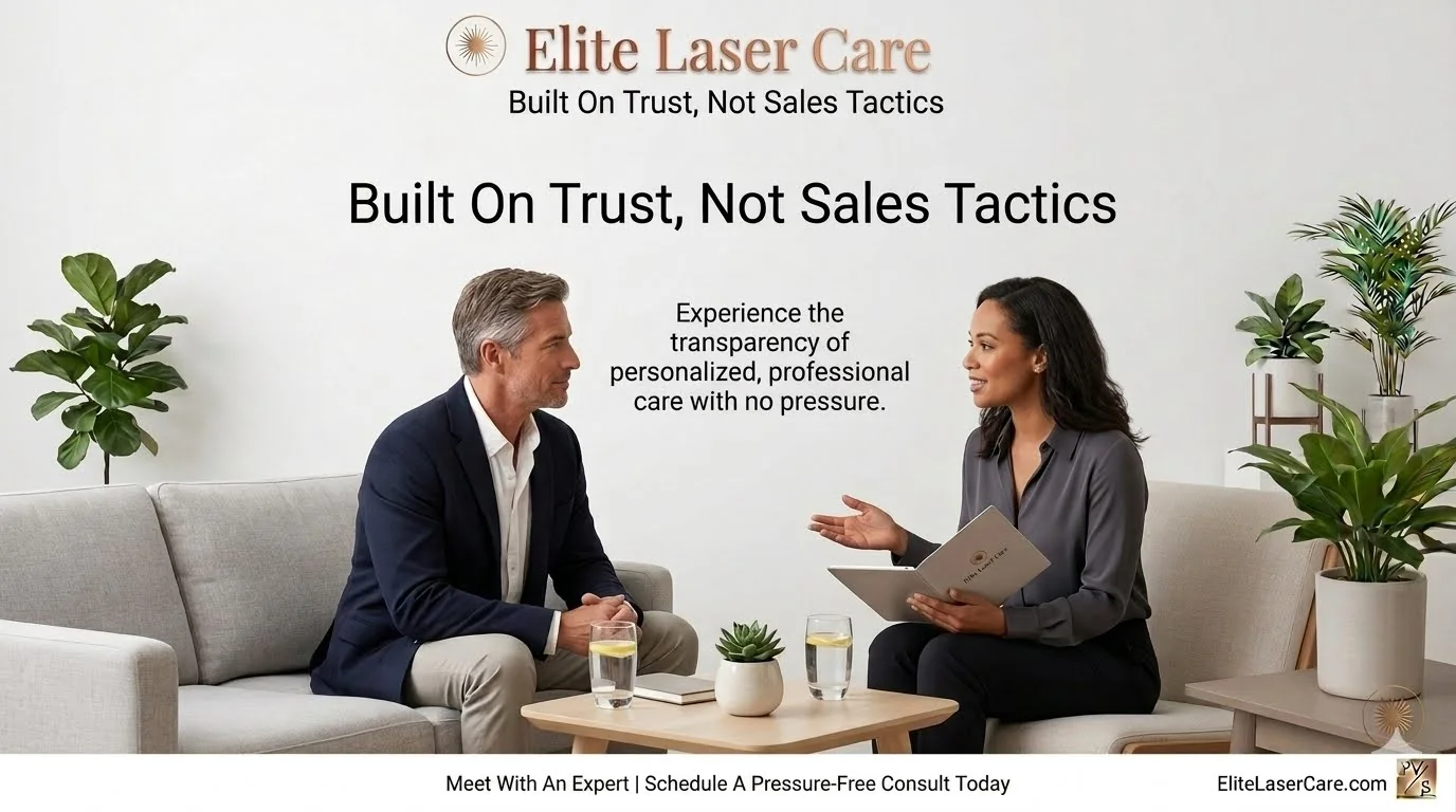 Professional consultation demonstrating Elite Laser Care's honest and personalized approach to laser hair removal for Paradise Valley clients.